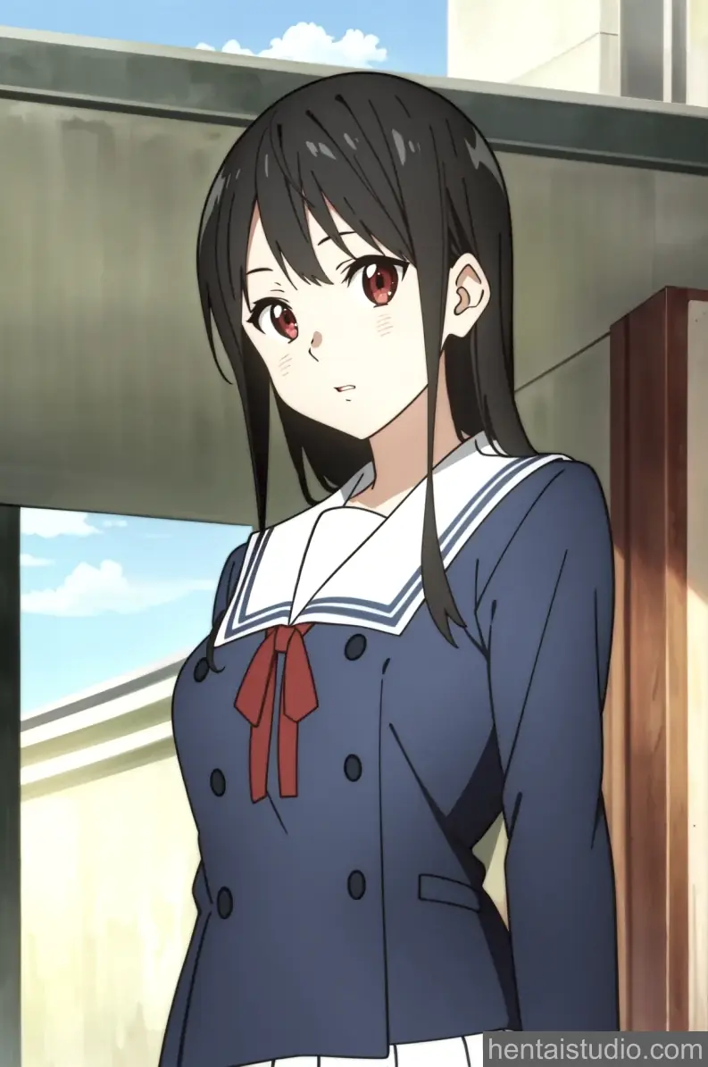 Mitsuki Nase from Beyond The Boundary: Kyokai No Kanata hentai art 3 of 54