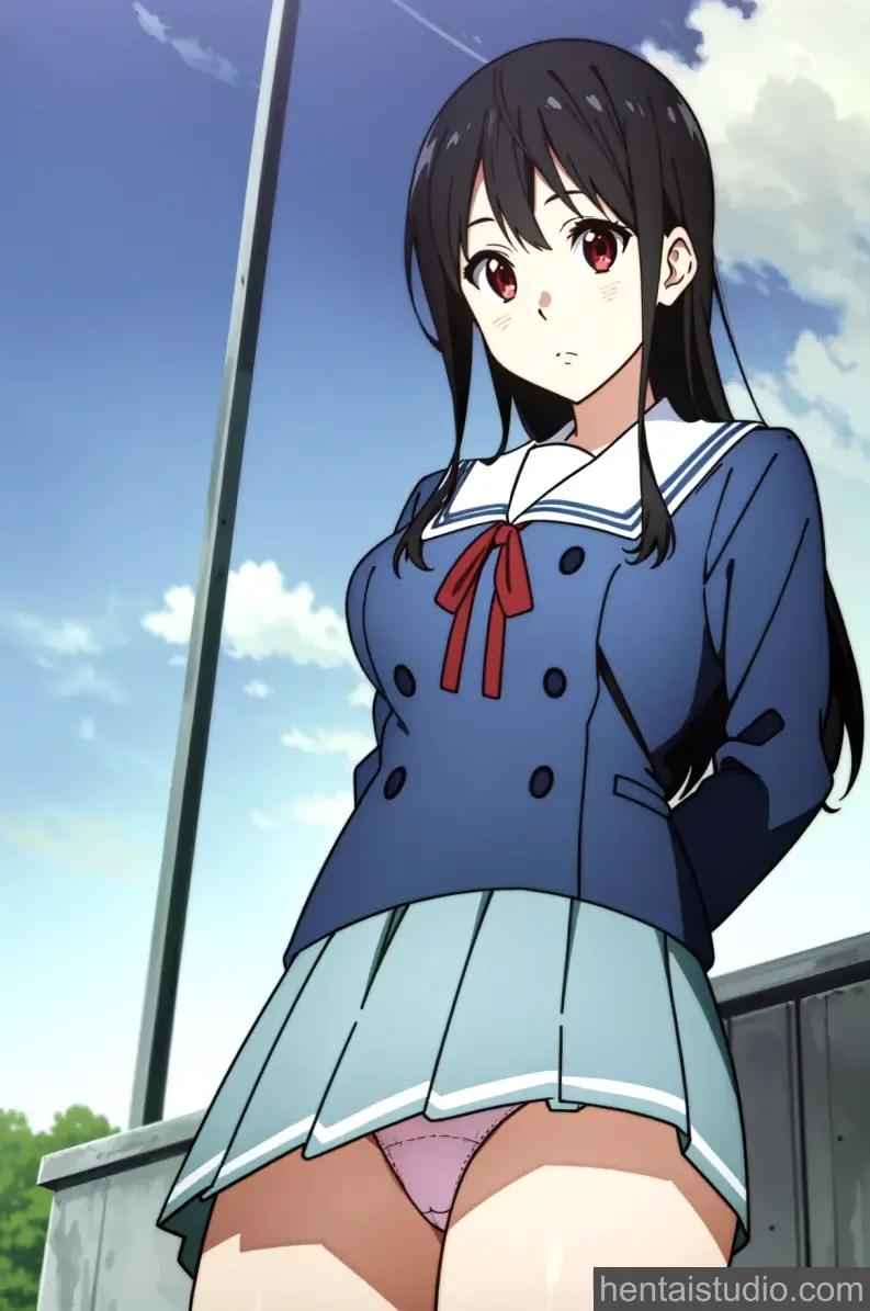 Mitsuki Nase from Beyond The Boundary: Kyokai No Kanata hentai art 7 of 54