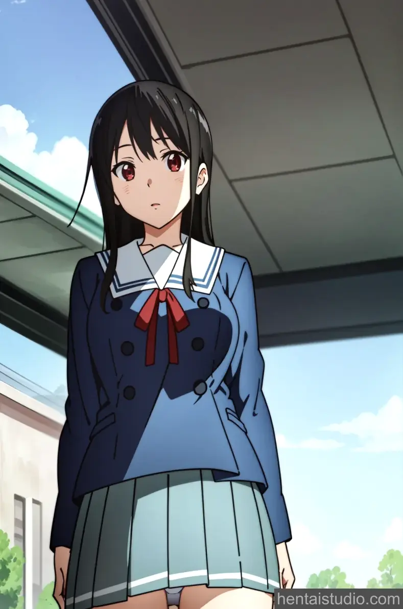 Mitsuki Nase from Beyond The Boundary: Kyokai No Kanata hentai art 8 of 54