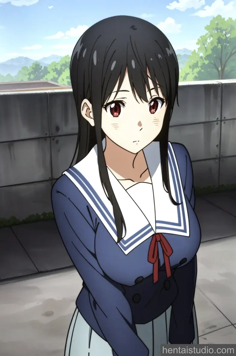 Mitsuki Nase from Beyond The Boundary: Kyokai No Kanata hentai art 9 of 54