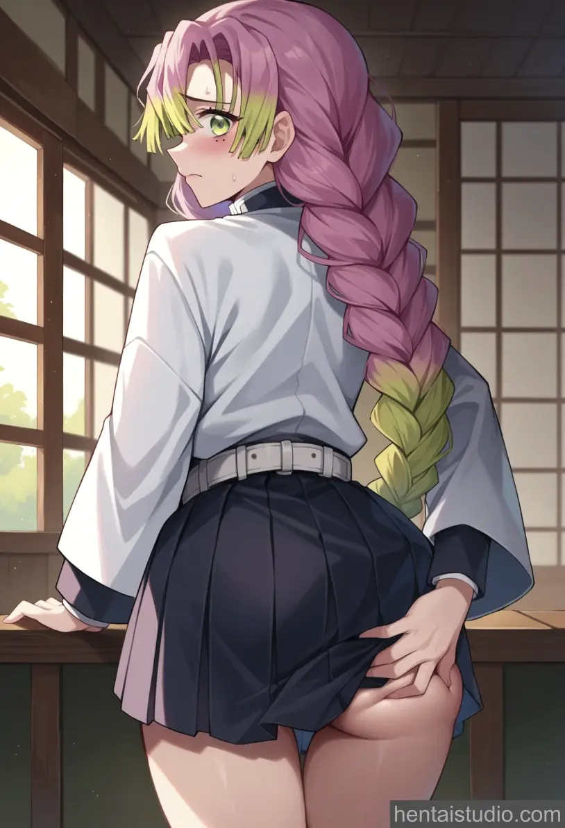 Mitsuri Kanroji from Demon Slayer hentai art 2 of 20