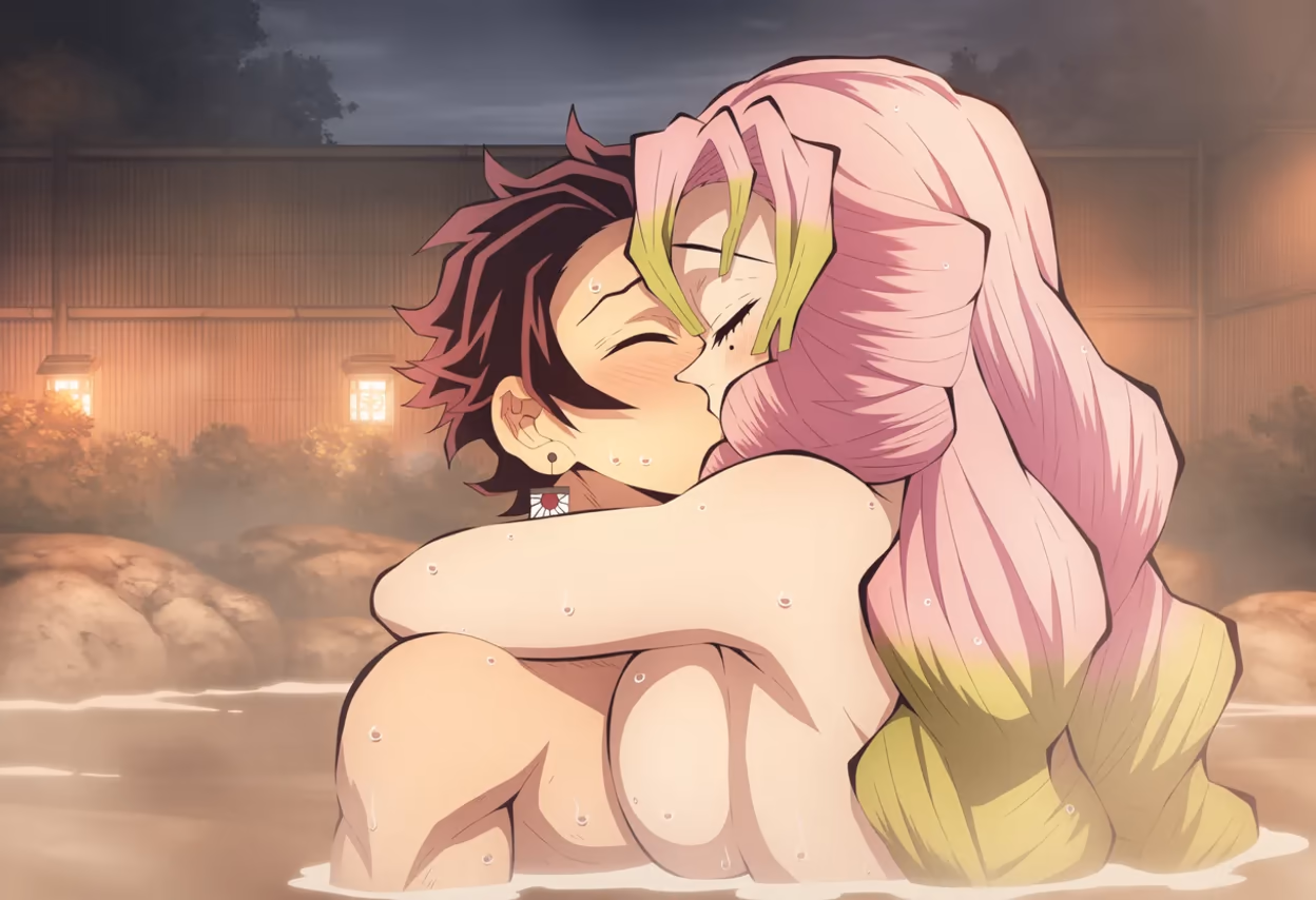 Mitsuri Kanroji x Kanao Tsuyuri - Demon Slayer: Kimetsu no Yaiba - Hentai Gallery - 103 Images — image 35 of 103