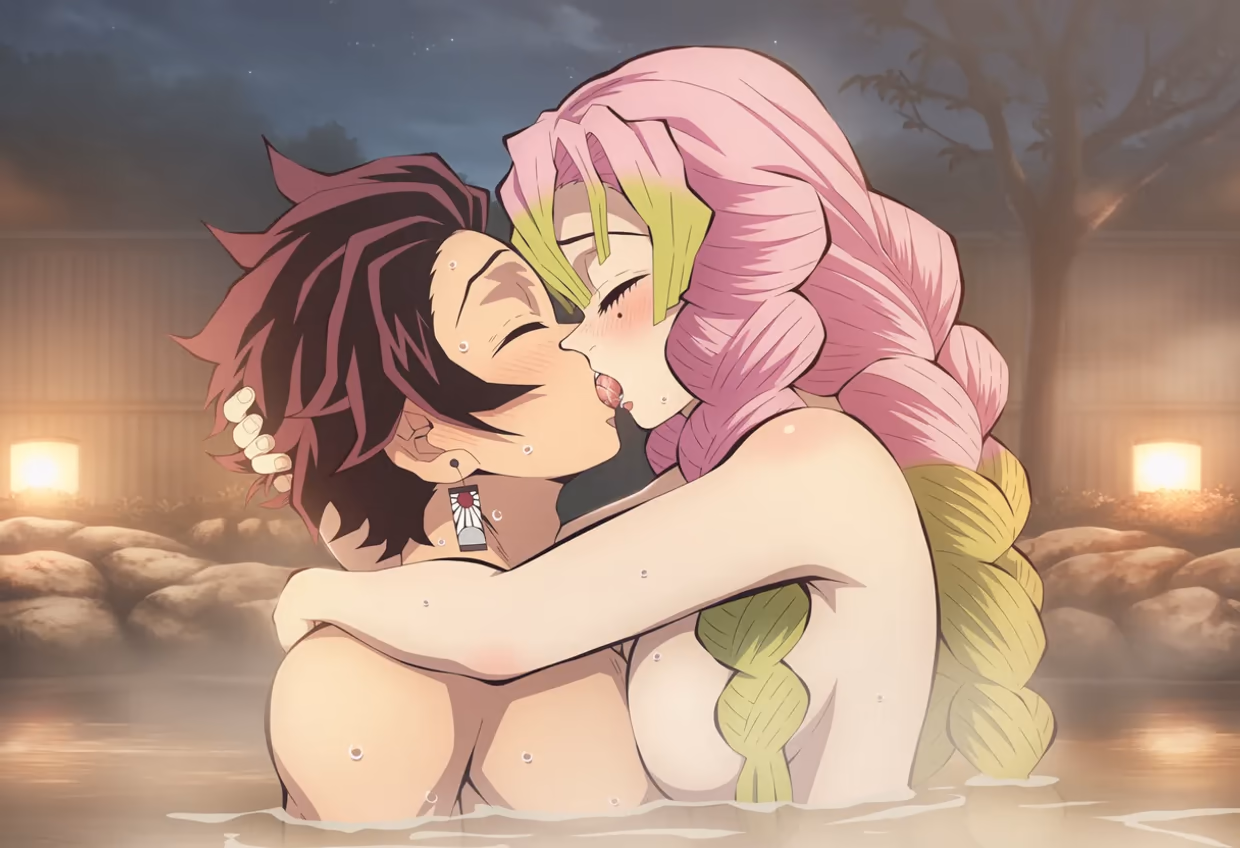 Mitsuri Kanroji x Kanao Tsuyuri - Demon Slayer: Kimetsu no Yaiba - Hentai Gallery - 103 Images — image 38 of 103