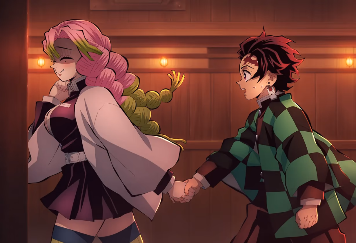 Mitsuri Kanroji x Kanao Tsuyuri - Demon Slayer: Kimetsu no Yaiba - Hentai Gallery - 103 Images — image 99 of 103