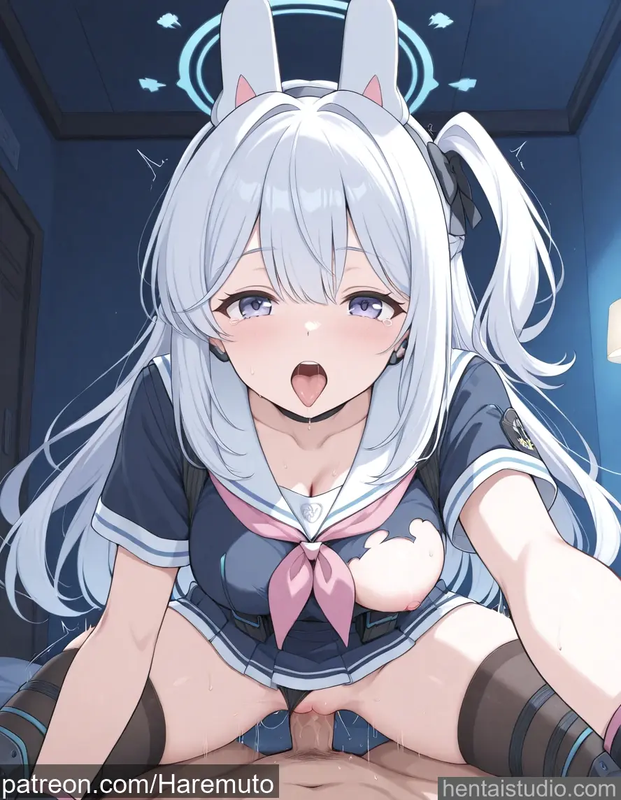 Miyako from Blue Archive hentai art 11 of 14