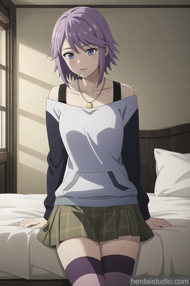 Mizore Shirayuki from Rosario Vampire hentai art 1 of 20