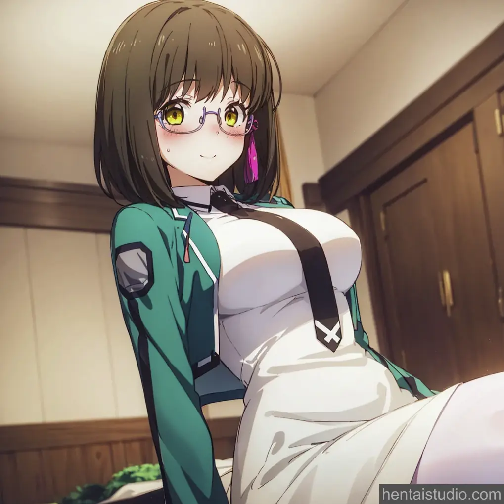 Mizuki Shibata from The Irregular At Magic High School hentai art 1 of 3