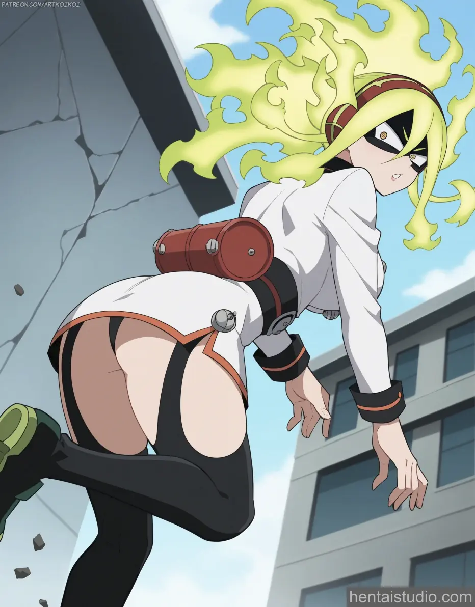 Moe Kamiji from My Hero Academia hentai art 11 of 12