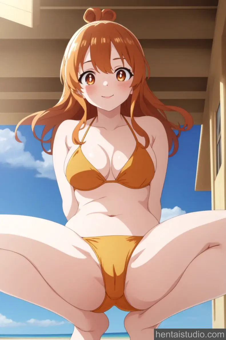 Moeko Sekine from The Dangers In My Heart hentai art 2 of 9