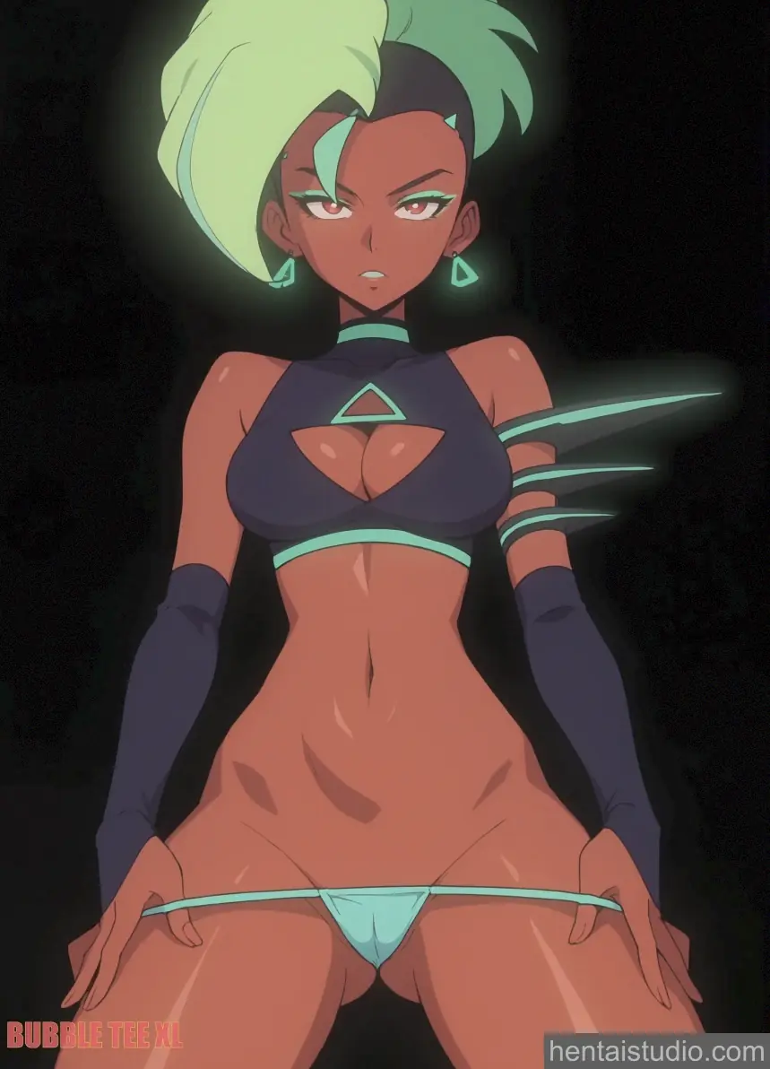 Moika from Moika Neon Dance hentai art 17 of 34