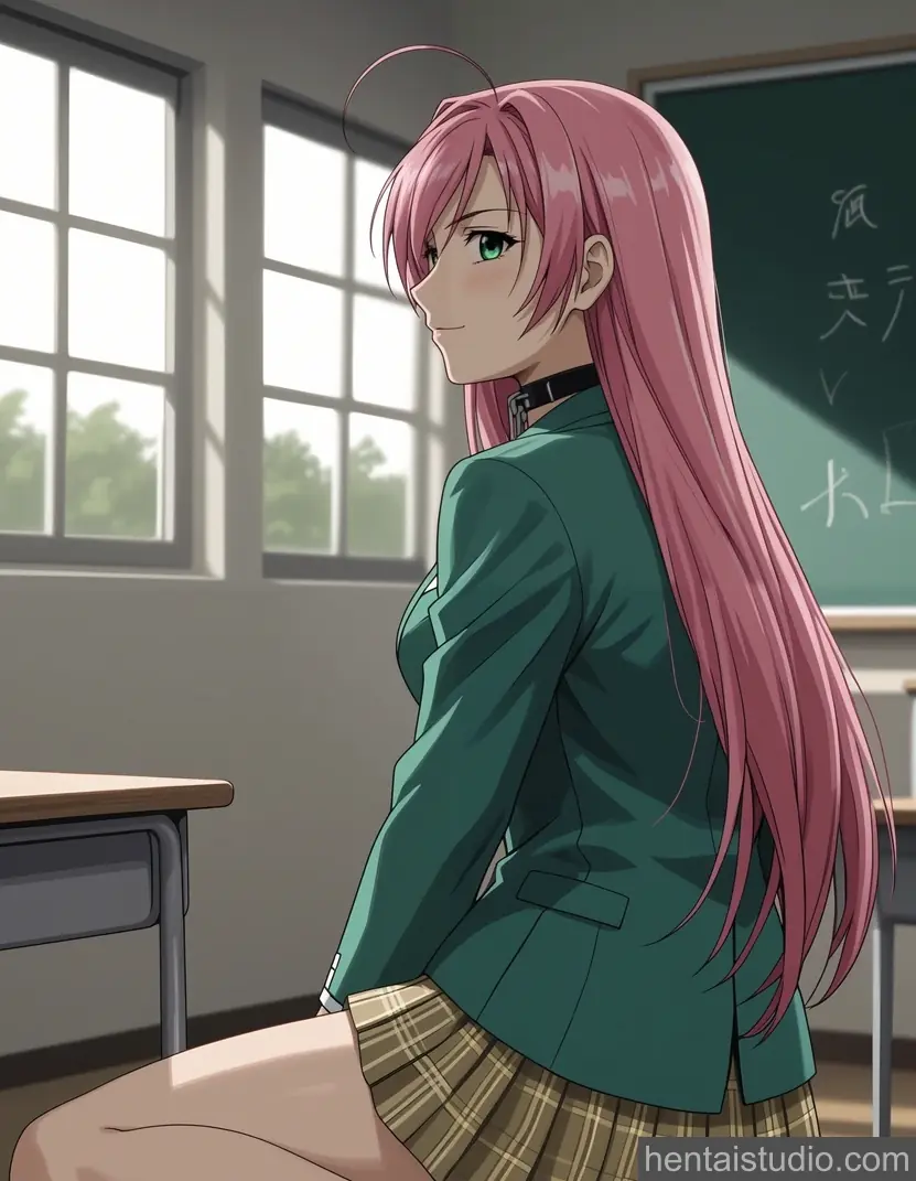 Moka Akashiya from Rosario Vampire hentai art 11 of 30