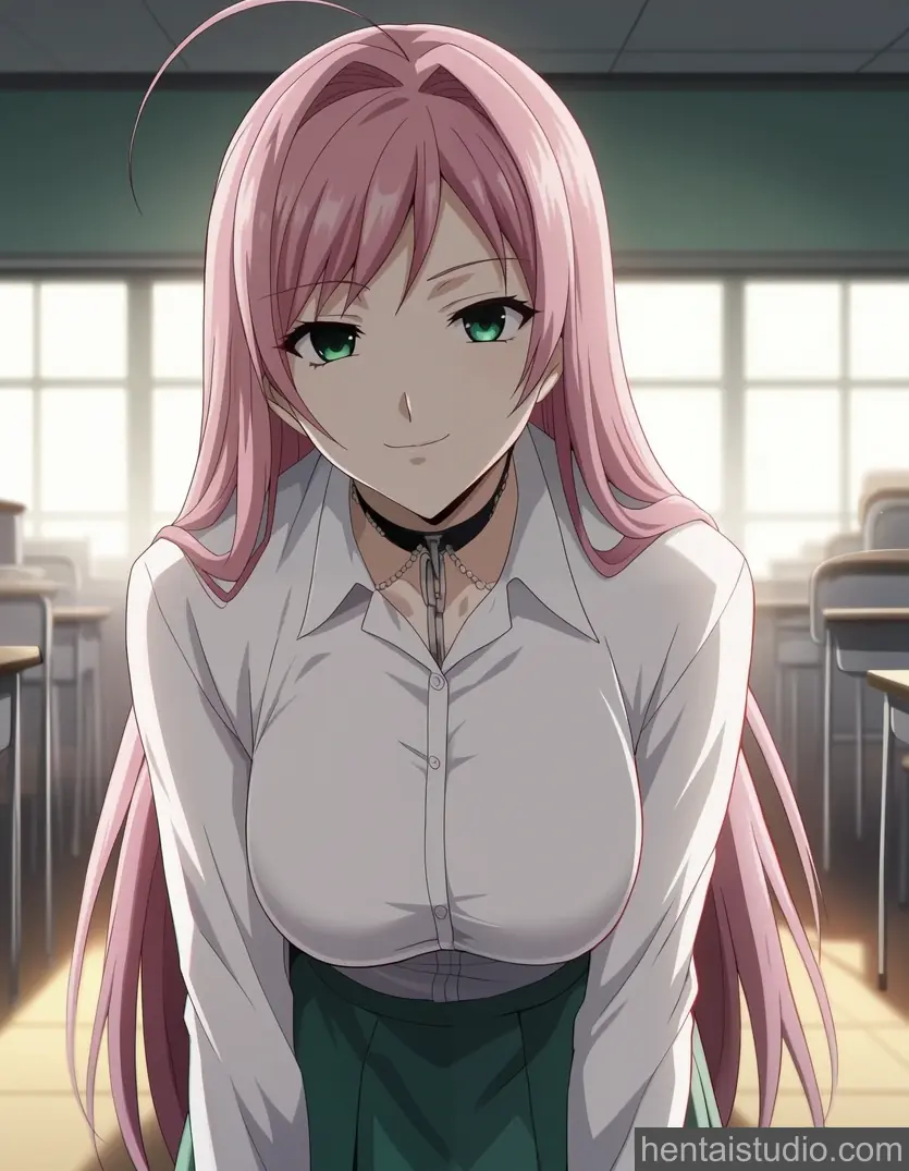 Moka Akashiya from Rosario Vampire hentai art 7 of 30