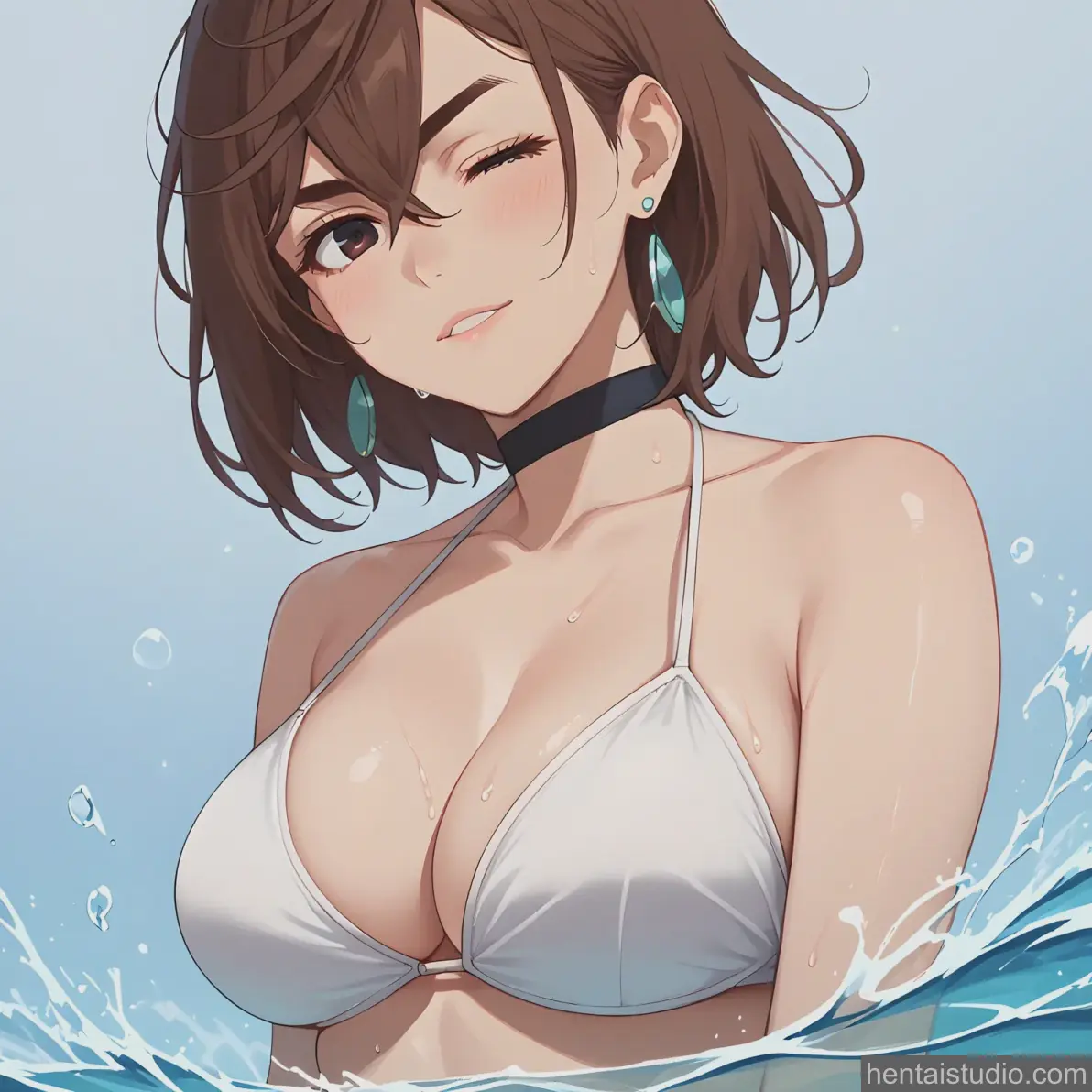 Momo Ayase from Dandadan hentai art 11 of 42