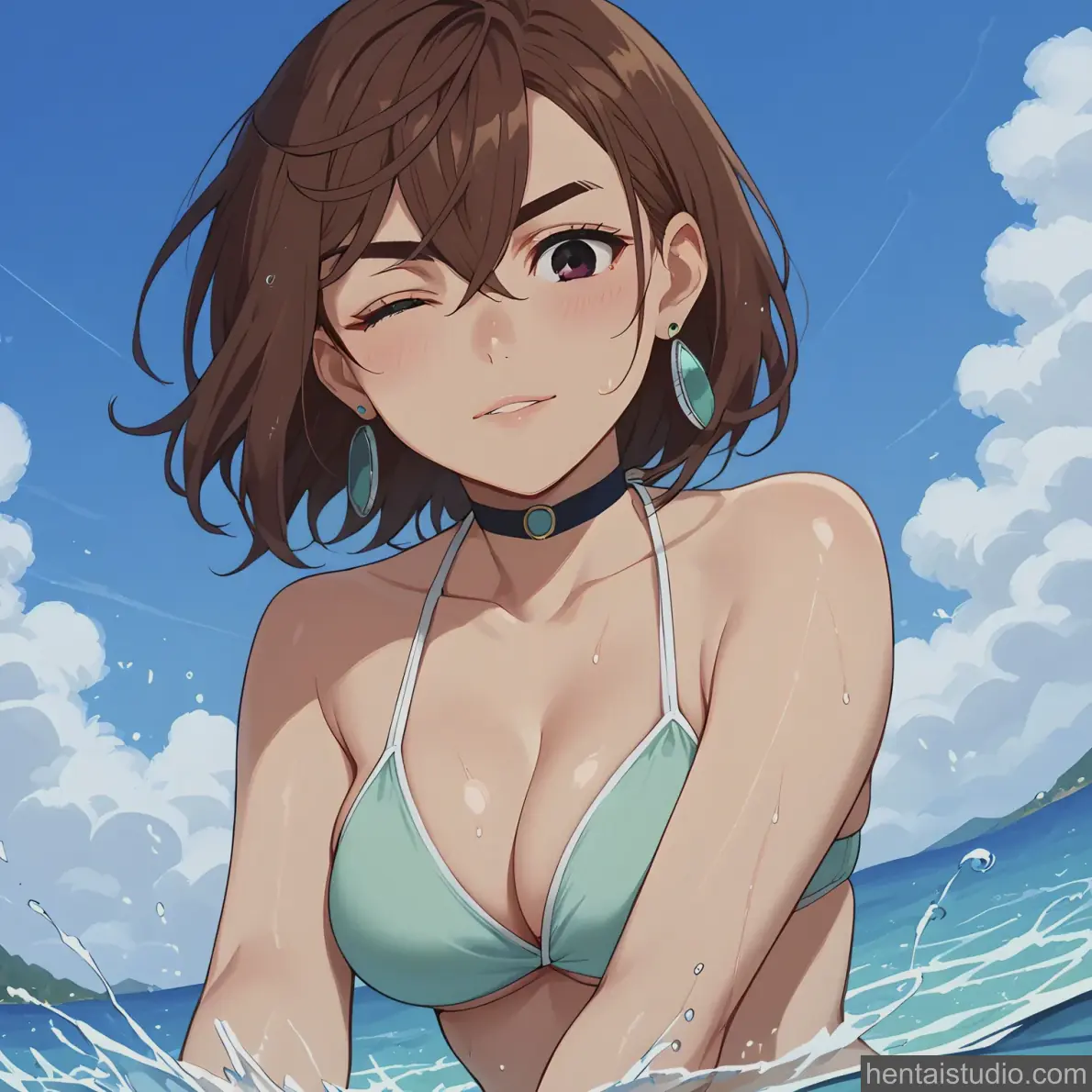 Momo Ayase from Dandadan hentai art 12 of 42