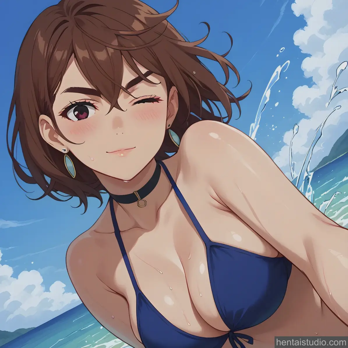 Momo Ayase from Dandadan hentai art 19 of 42