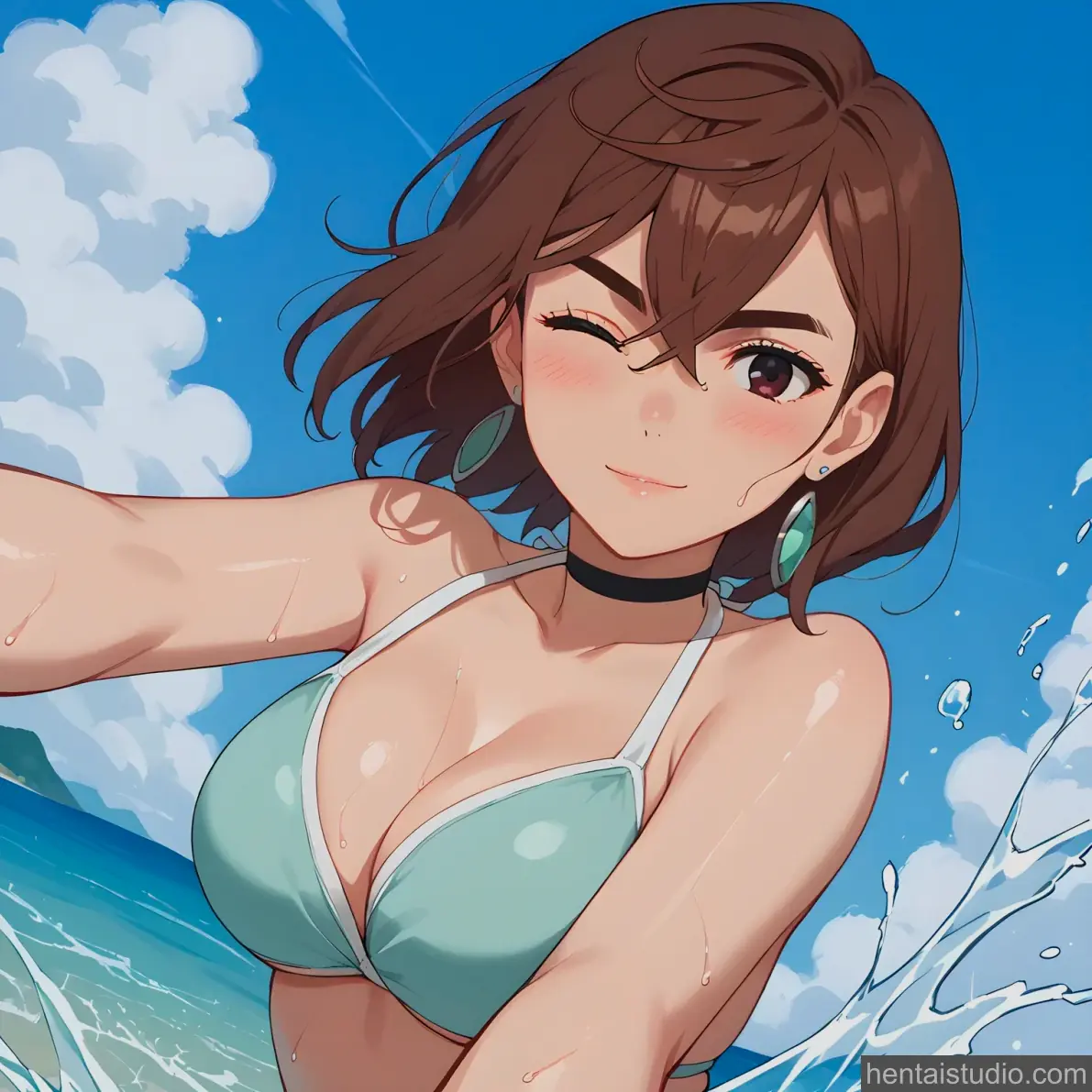 Momo Ayase from Dandadan hentai art 20 of 42