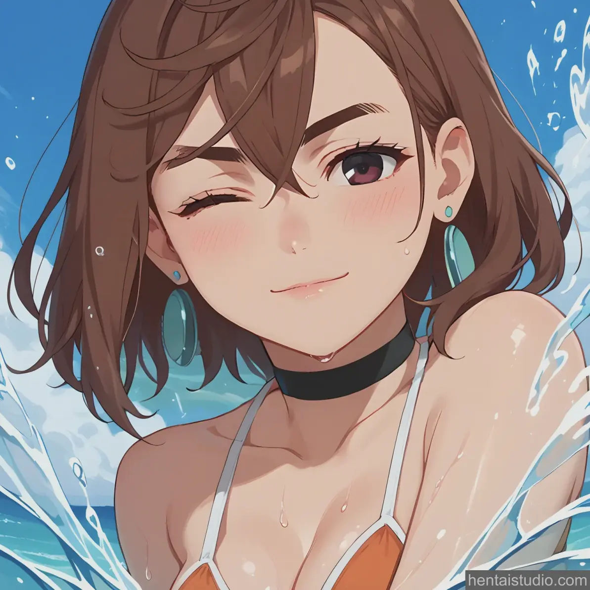 Momo Ayase from Dandadan hentai art 23 of 42