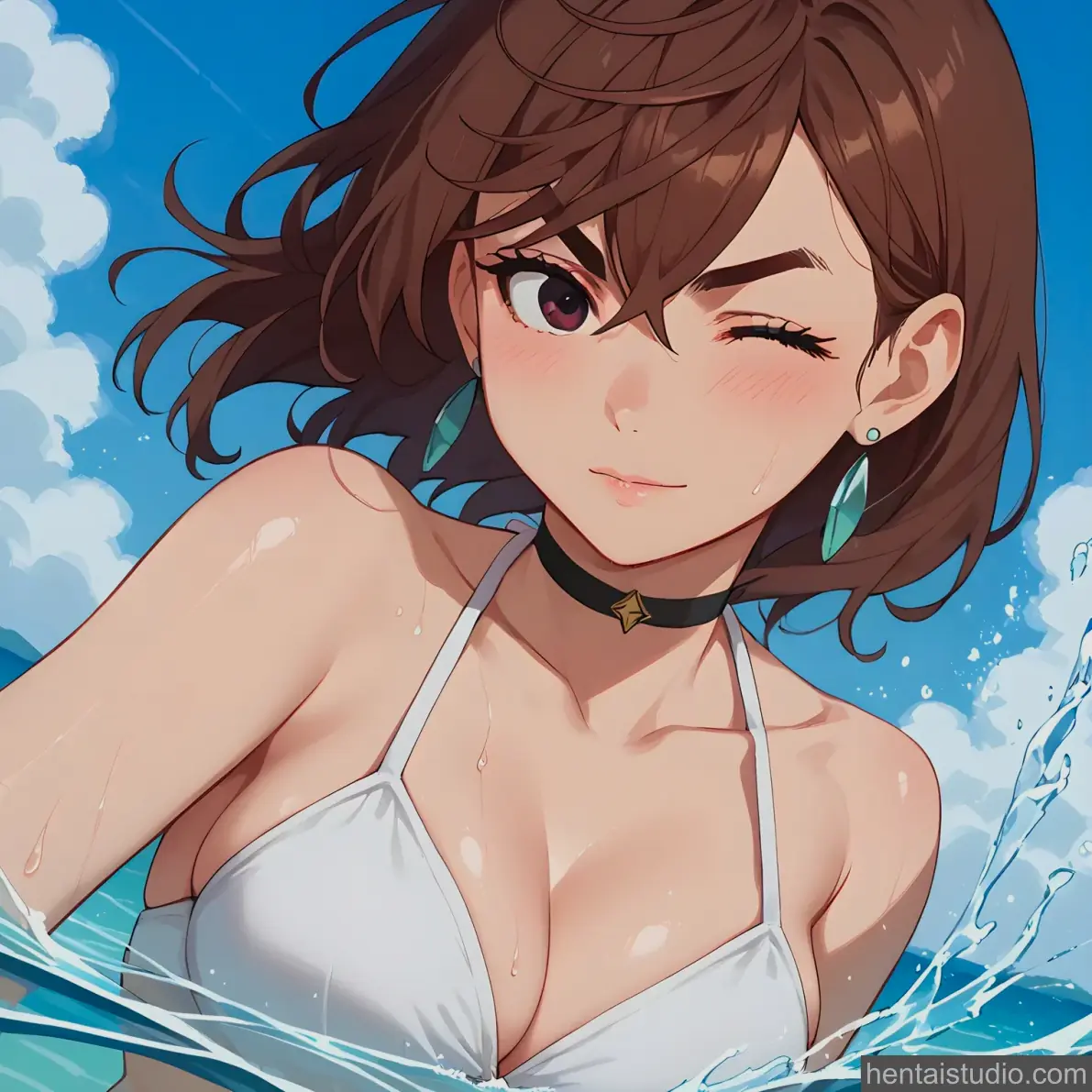 Momo Ayase from Dandadan hentai art 3 of 42