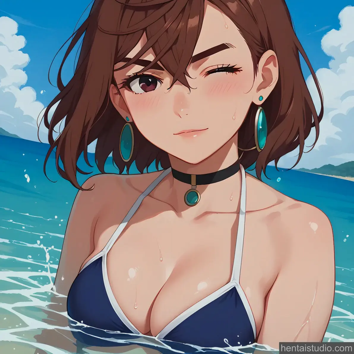 Momo Ayase from Dandadan hentai art 8 of 42