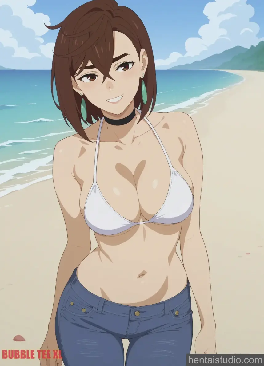 Momo Ayase from Dandadan hentai art 1 of 37