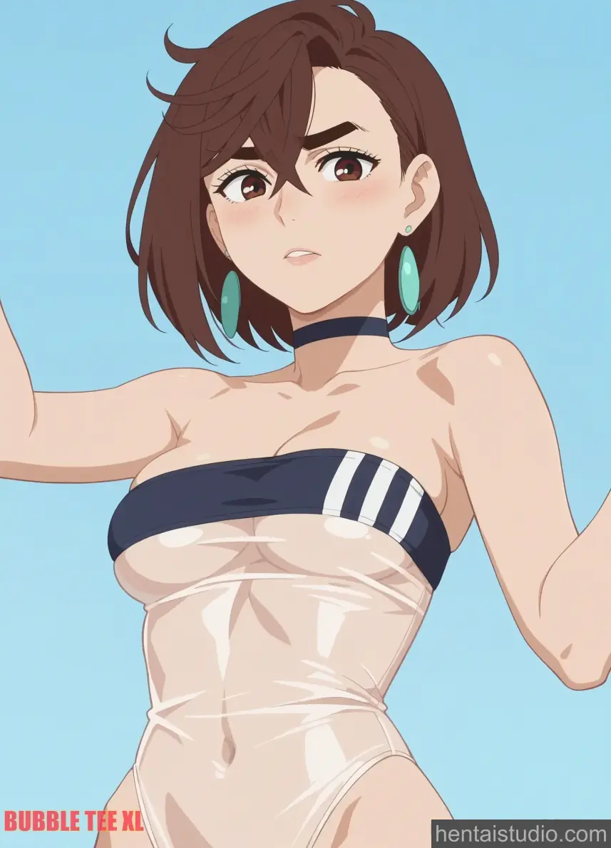 Momo Ayase from Dandadan hentai art 17 of 40