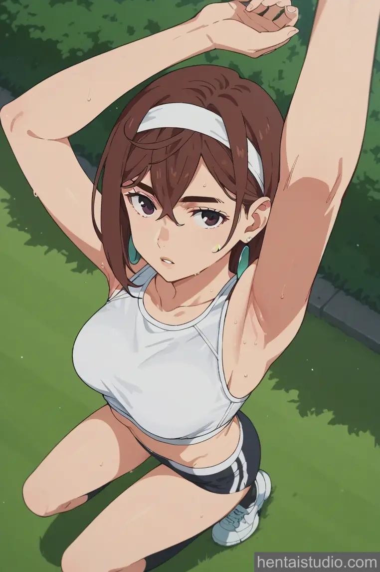 Momo Ayase from Dandadan hentai art 1 of 14