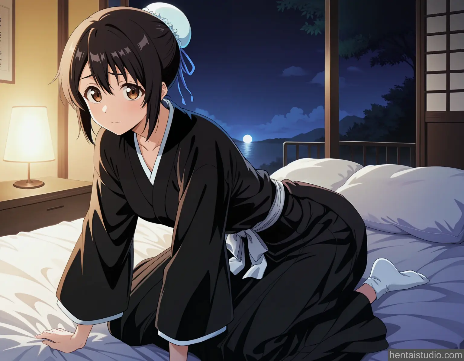 Momo Hinamori from Bleach hentai art 1 of 18