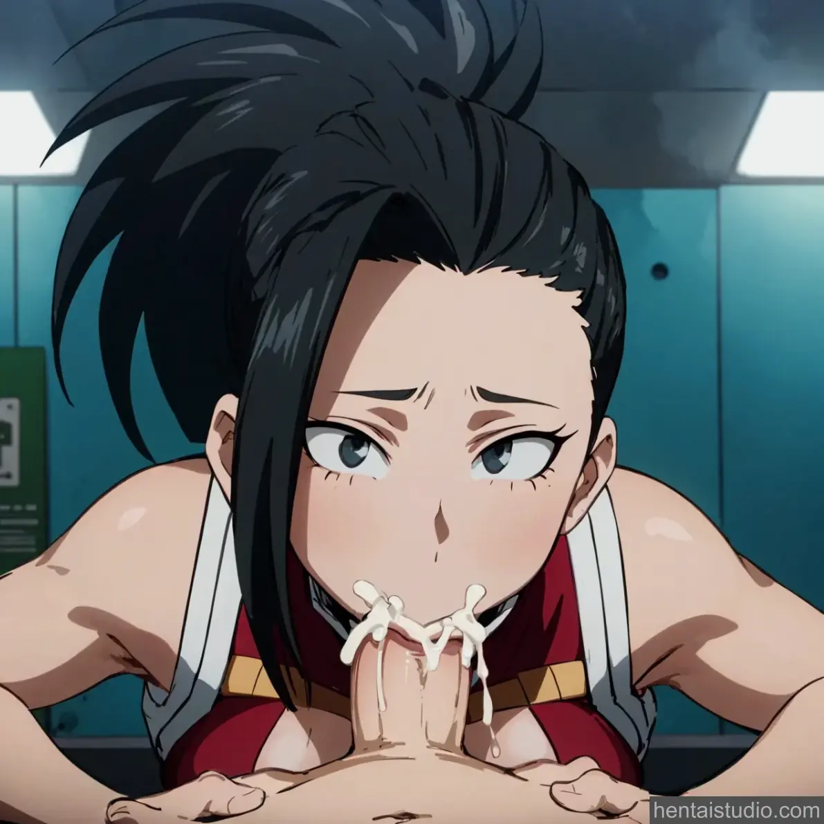 Momo Yaoyorozu from My Hero Academia hentai art 11 of 92