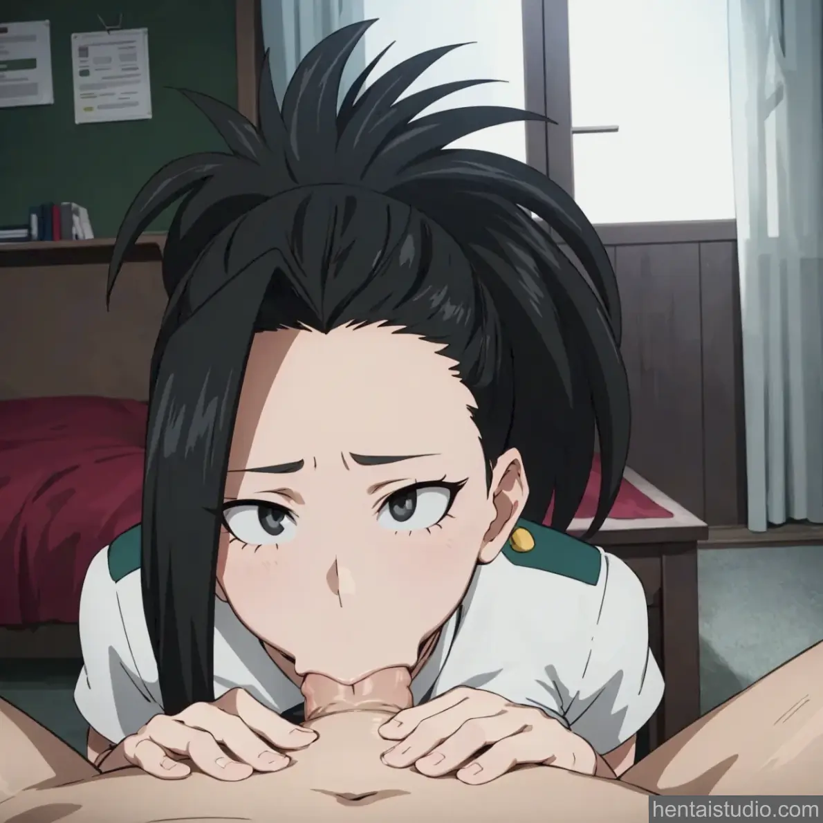 Momo Yaoyorozu from My Hero Academia hentai art 36 of 92