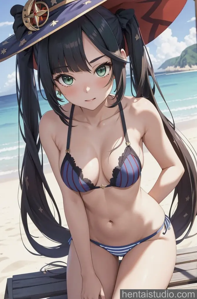 Mona from Genshin Impact hentai art 14 of 35