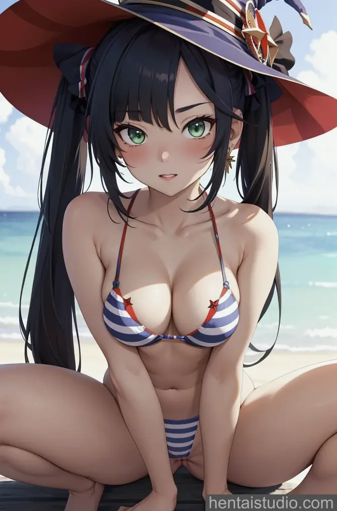 Mona from Genshin Impact hentai art 16 of 35