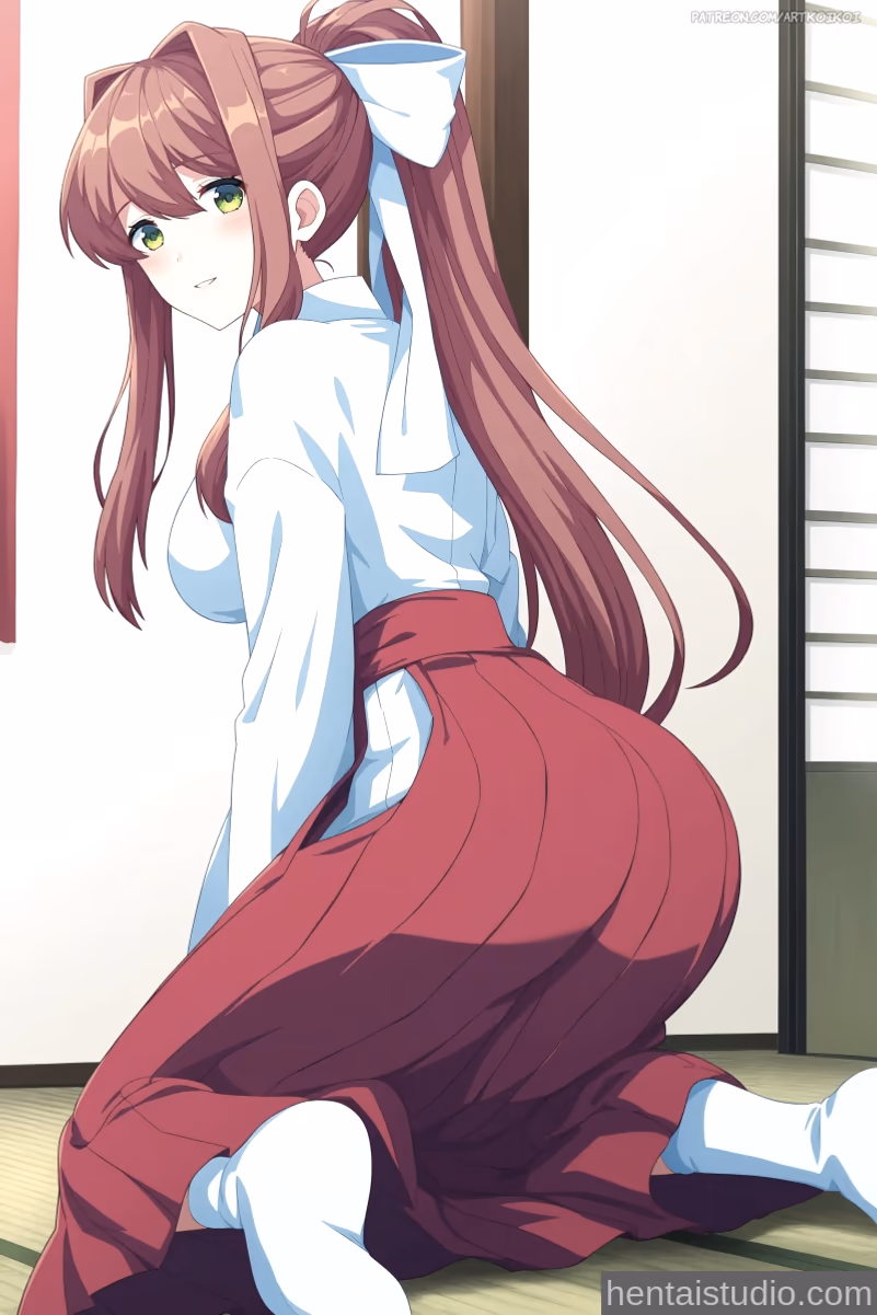 Monika from Doki Doki Literature Club — image 14 of 15
