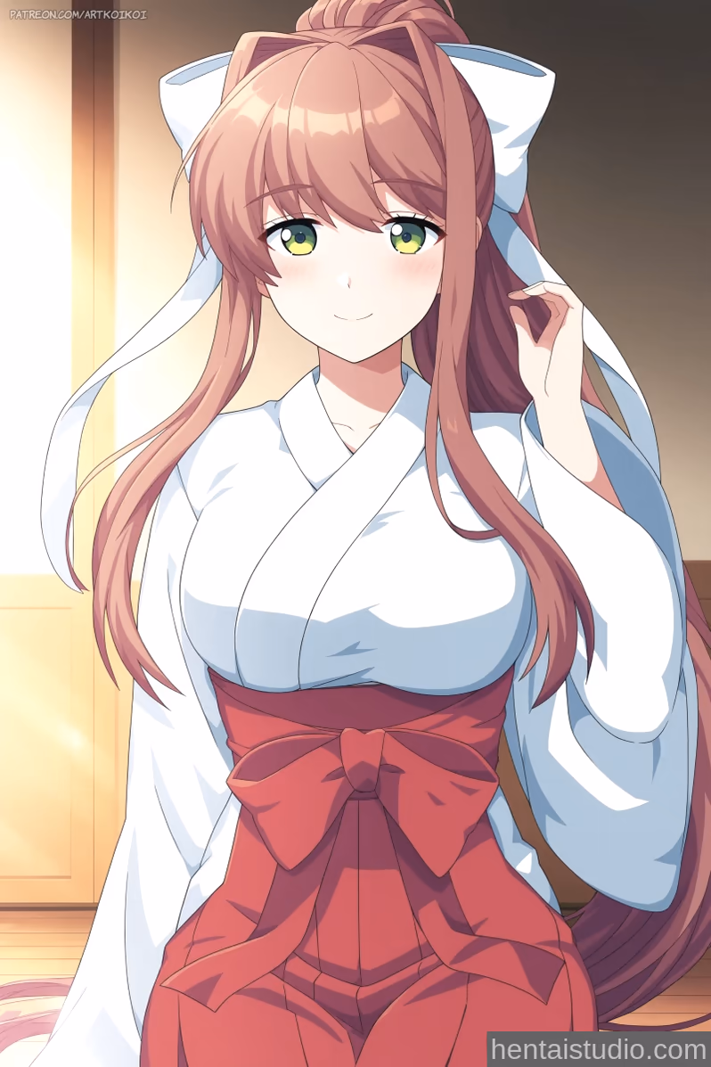 Monika from Doki Doki Literature Club — gallery preview
