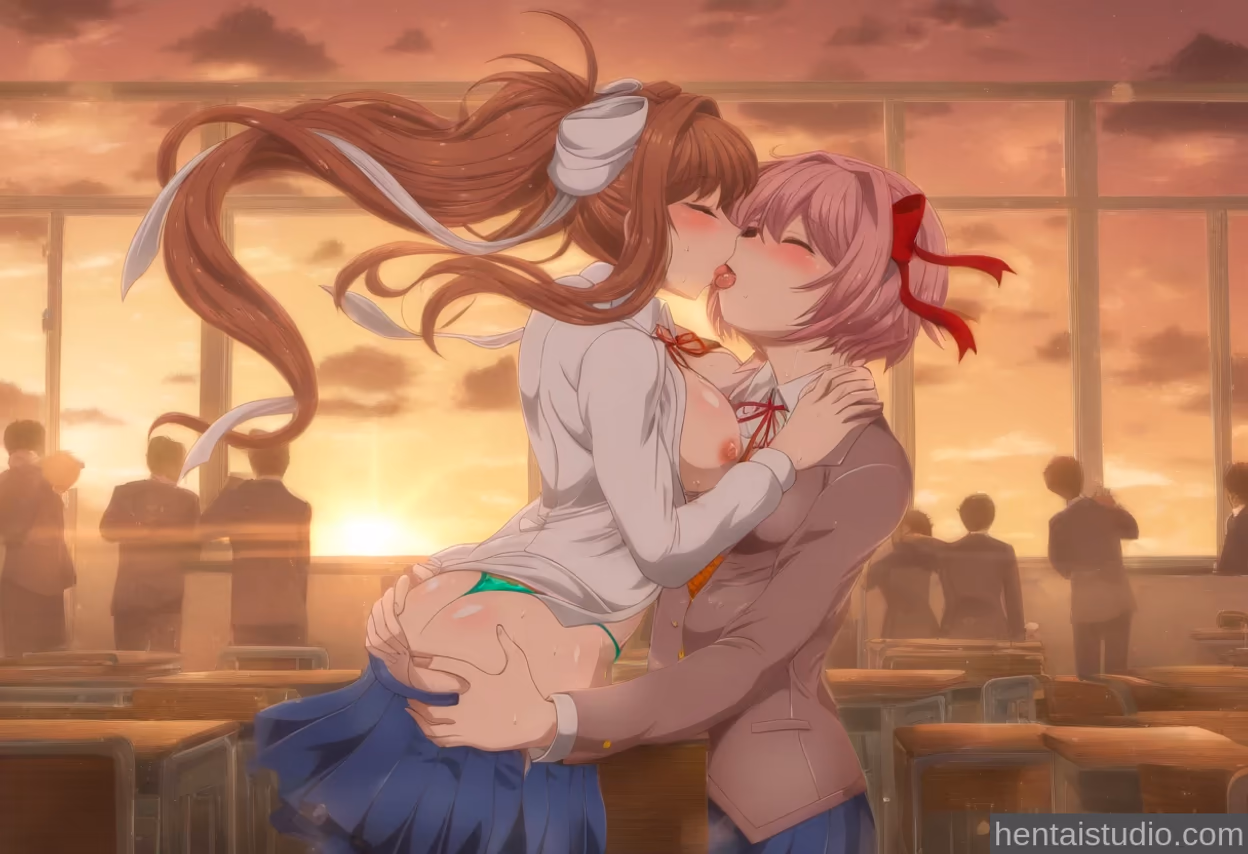 Monika from Doki Doki Literature Club — image 50 of 61