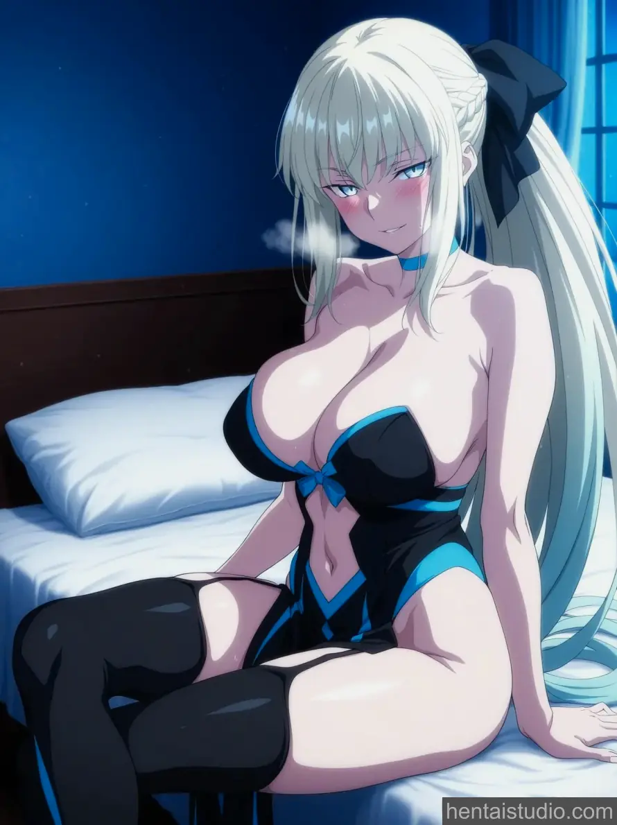 Morgan Le Fay from Fate/Apocrypha hentai art 79 of 130