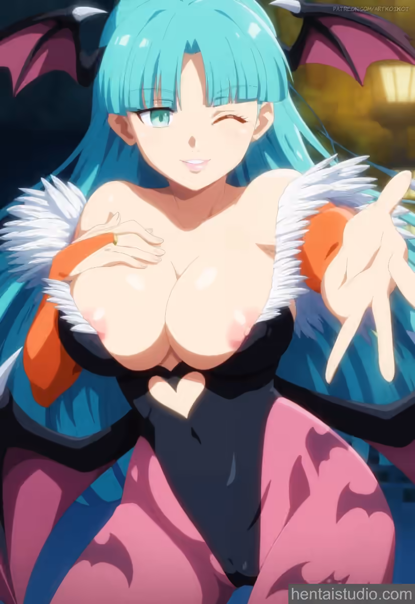 Morrigan Aensland - Darkstalkers - Hentai Gallery - 13 Images — image 6 of 13