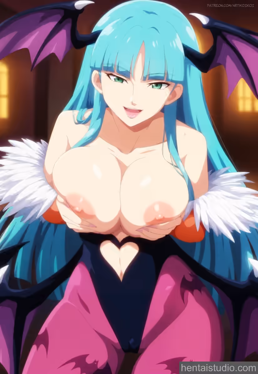 Morrigan Aensland - Darkstalkers - Hentai Gallery - 13 Images — image 9 of 13