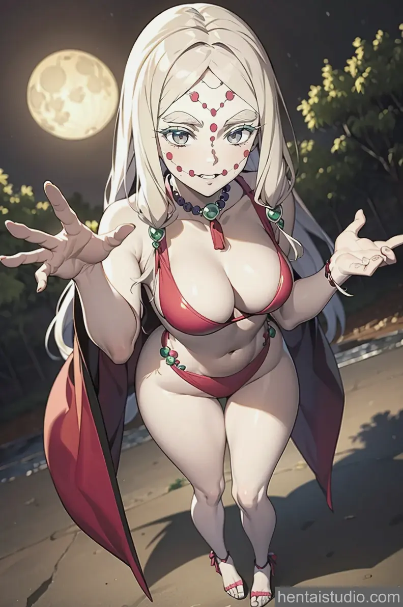 Mother Spider Demon from Demon Slayer hentai art 57 of 61