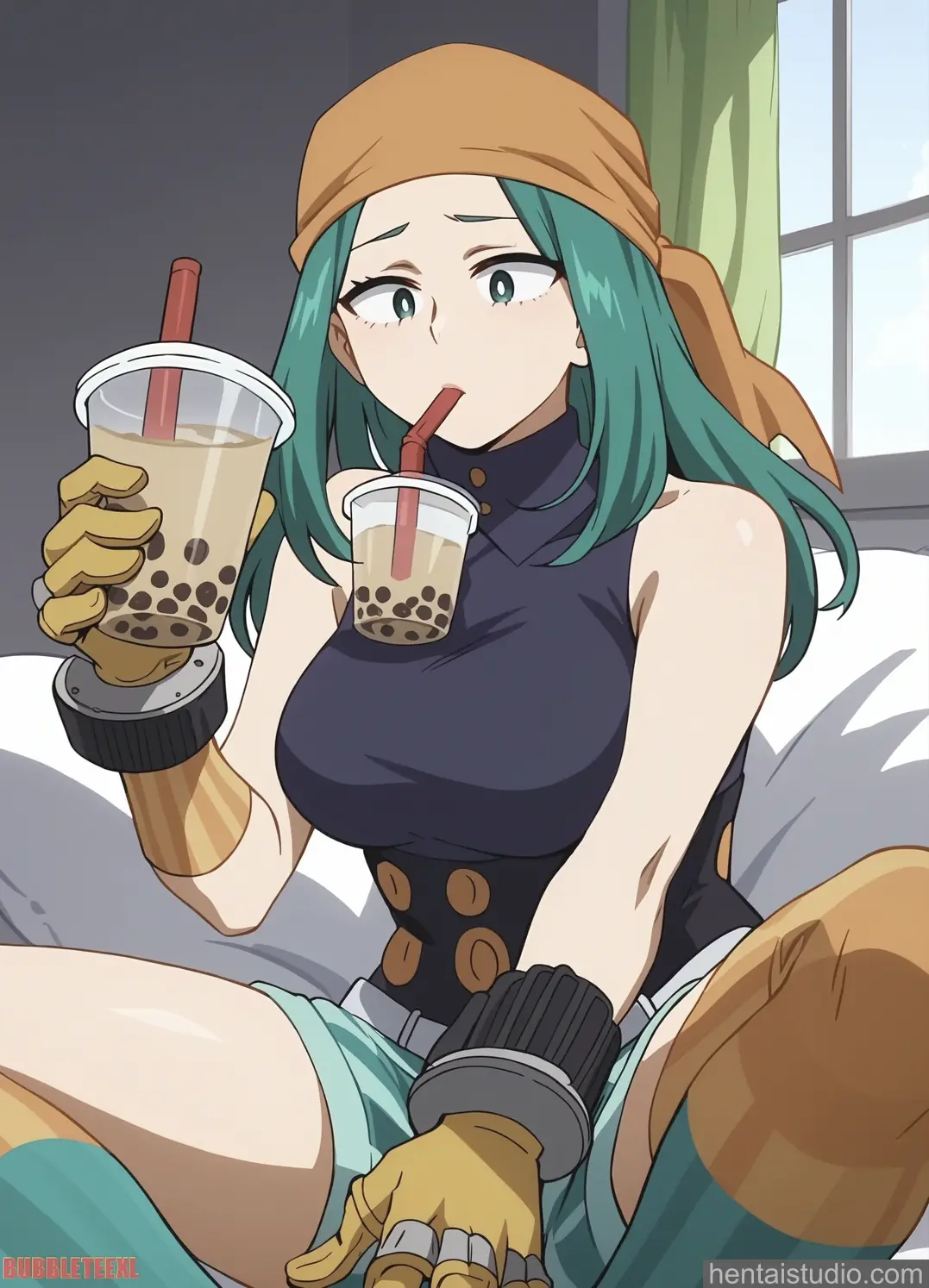 Ms Joke Emi Fukukado from My Hero Academia hentai art 25 of 45