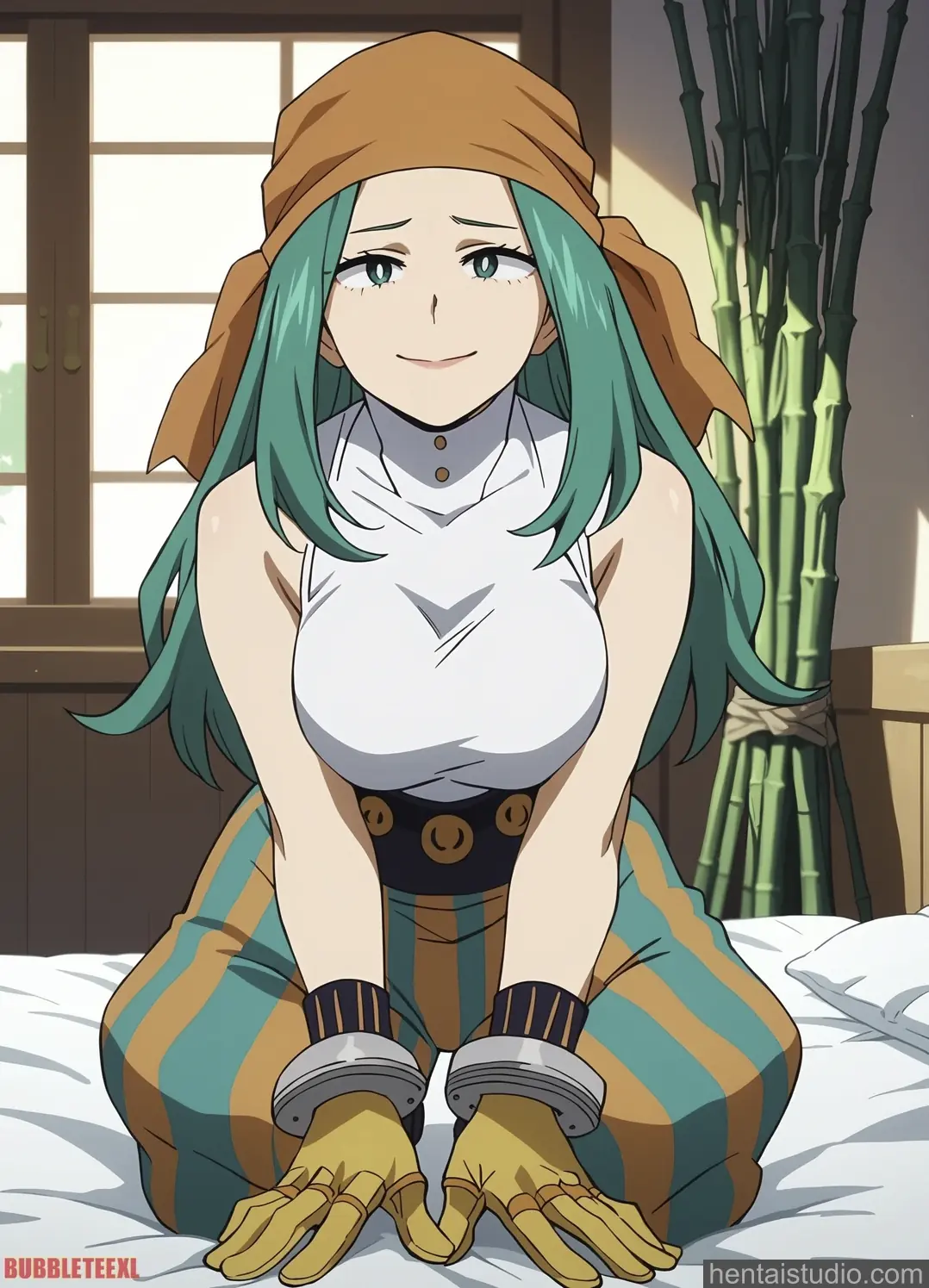 Ms Joke Emi Fukukado from My Hero Academia hentai art 36 of 45