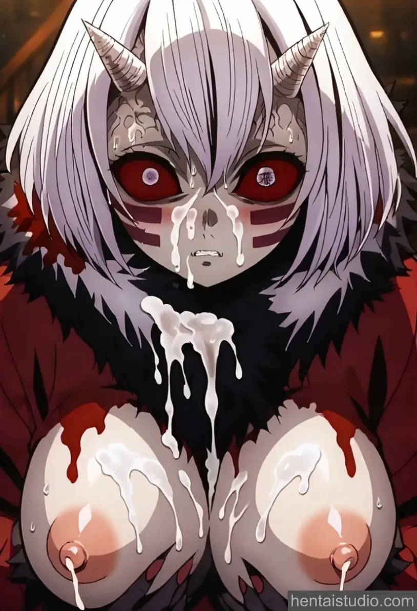 Mukago from Demon Slayer hentai art 13 of 38