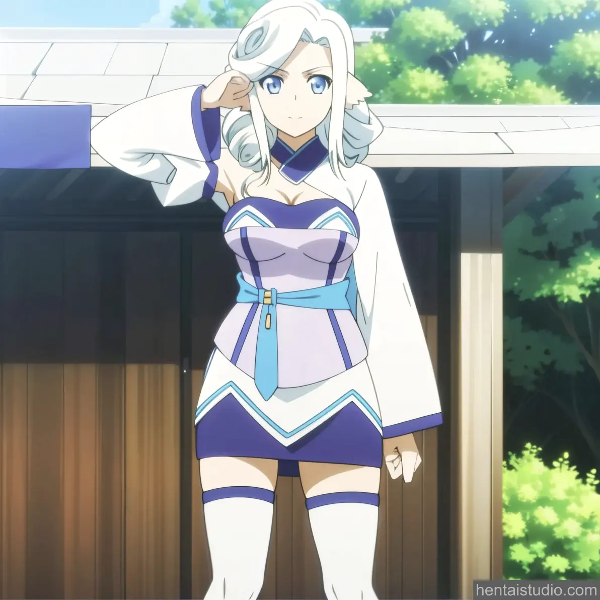 Munechika from Utawarerumono: The False Faces hentai art 1 of 37