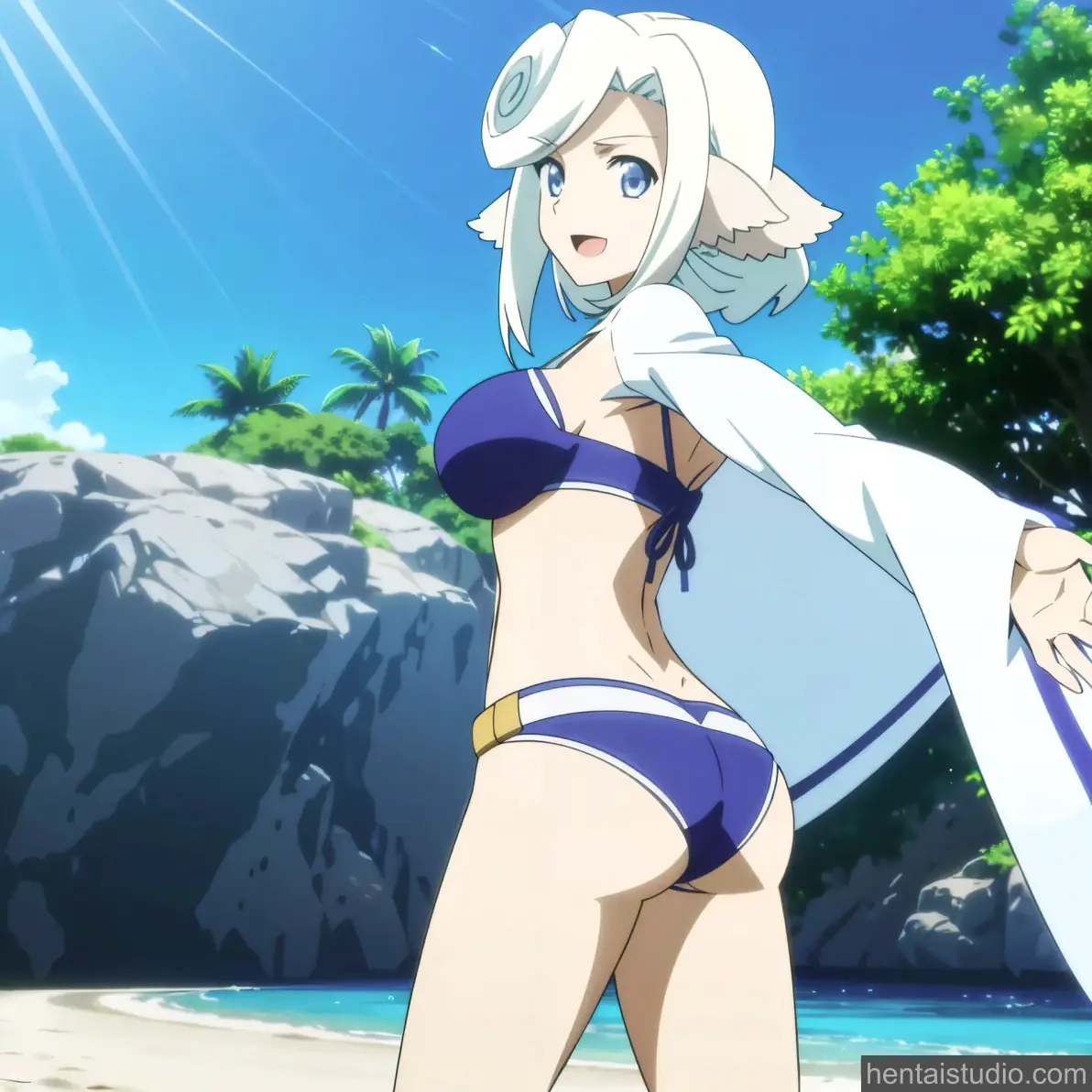 Munechika from Utawarerumono: The False Faces hentai art 34 of 37