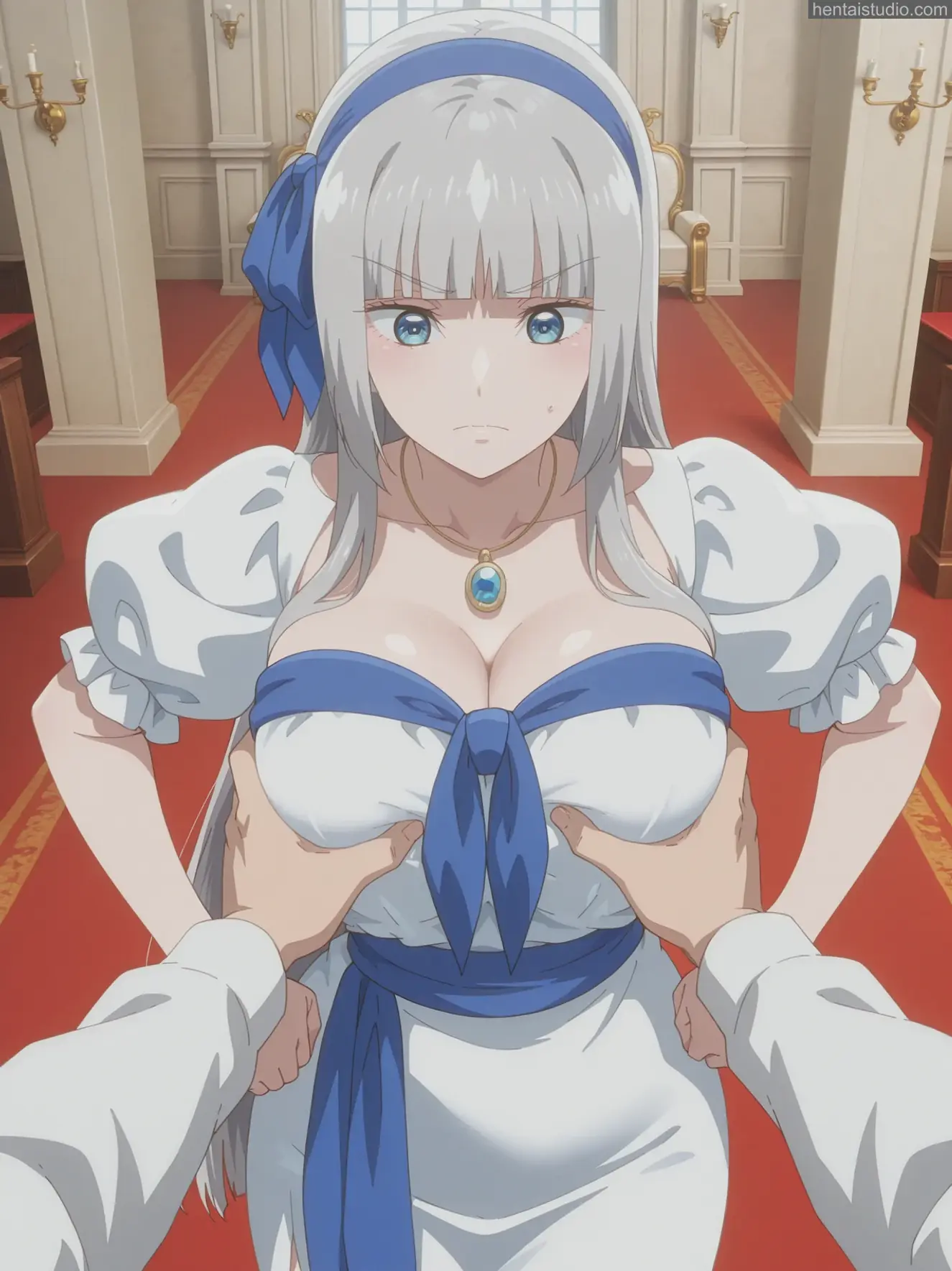 Mylene Rapha Holfort from Trapped In A Dating Sim: The World Of Otome Games Is Tough For Mobs hentai art 10 of 125