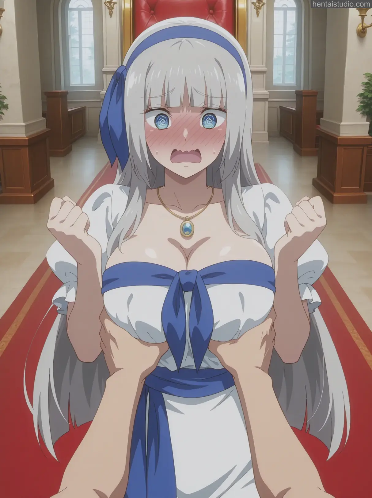 Mylene Rapha Holfort from Trapped In A Dating Sim: The World Of Otome Games Is Tough For Mobs hentai art 11 of 125