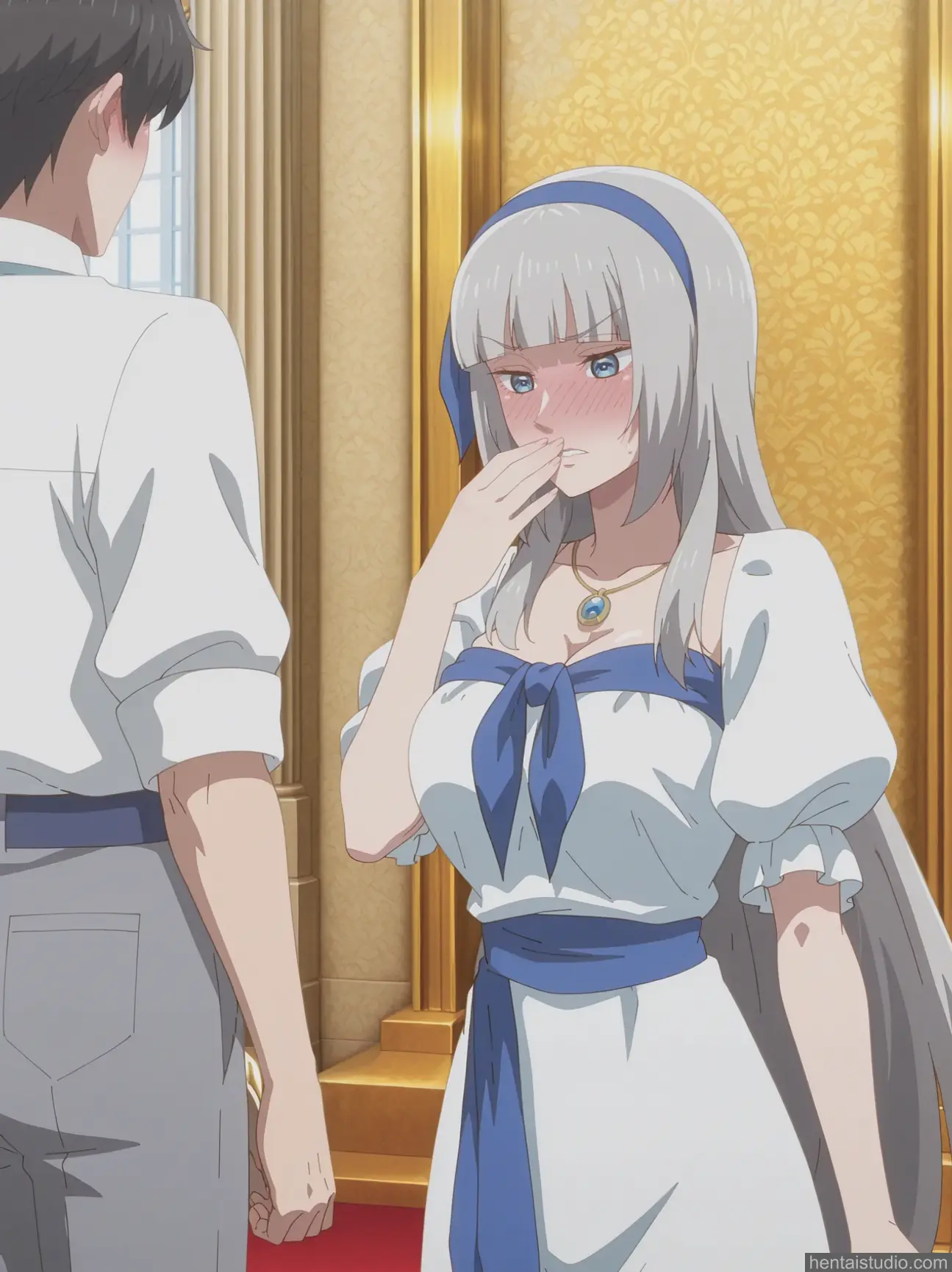 Mylene Rapha Holfort from Trapped In A Dating Sim: The World Of Otome Games Is Tough For Mobs hentai art 26 of 125