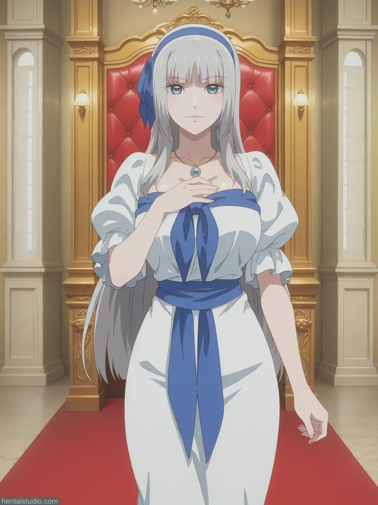 Mylene Rapha Holfort from Trapped In A Dating Sim: The World Of Otome Games Is Tough For Mobs hentai art 3 of 125