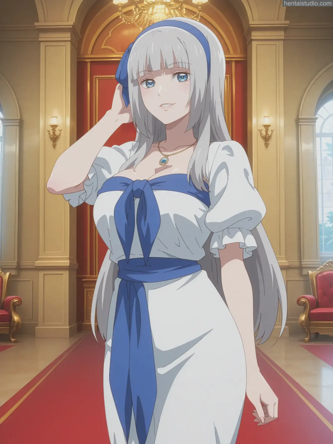 Mylene Rapha Holfort from Trapped In A Dating Sim: The World Of Otome Games Is Tough For Mobs hentai art 4 of 125