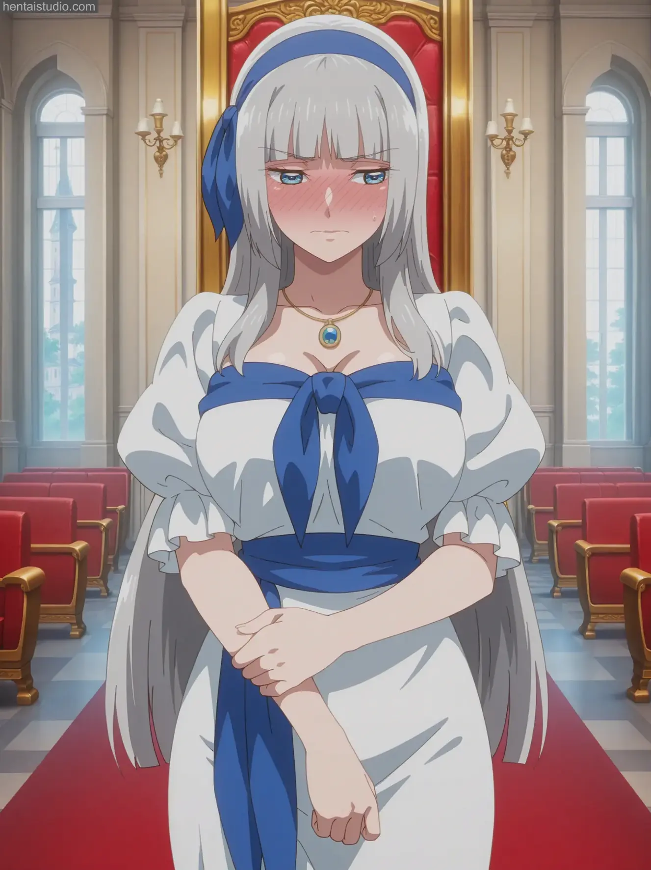 Mylene Rapha Holfort from Trapped In A Dating Sim: The World Of Otome Games Is Tough For Mobs hentai art 44 of 125