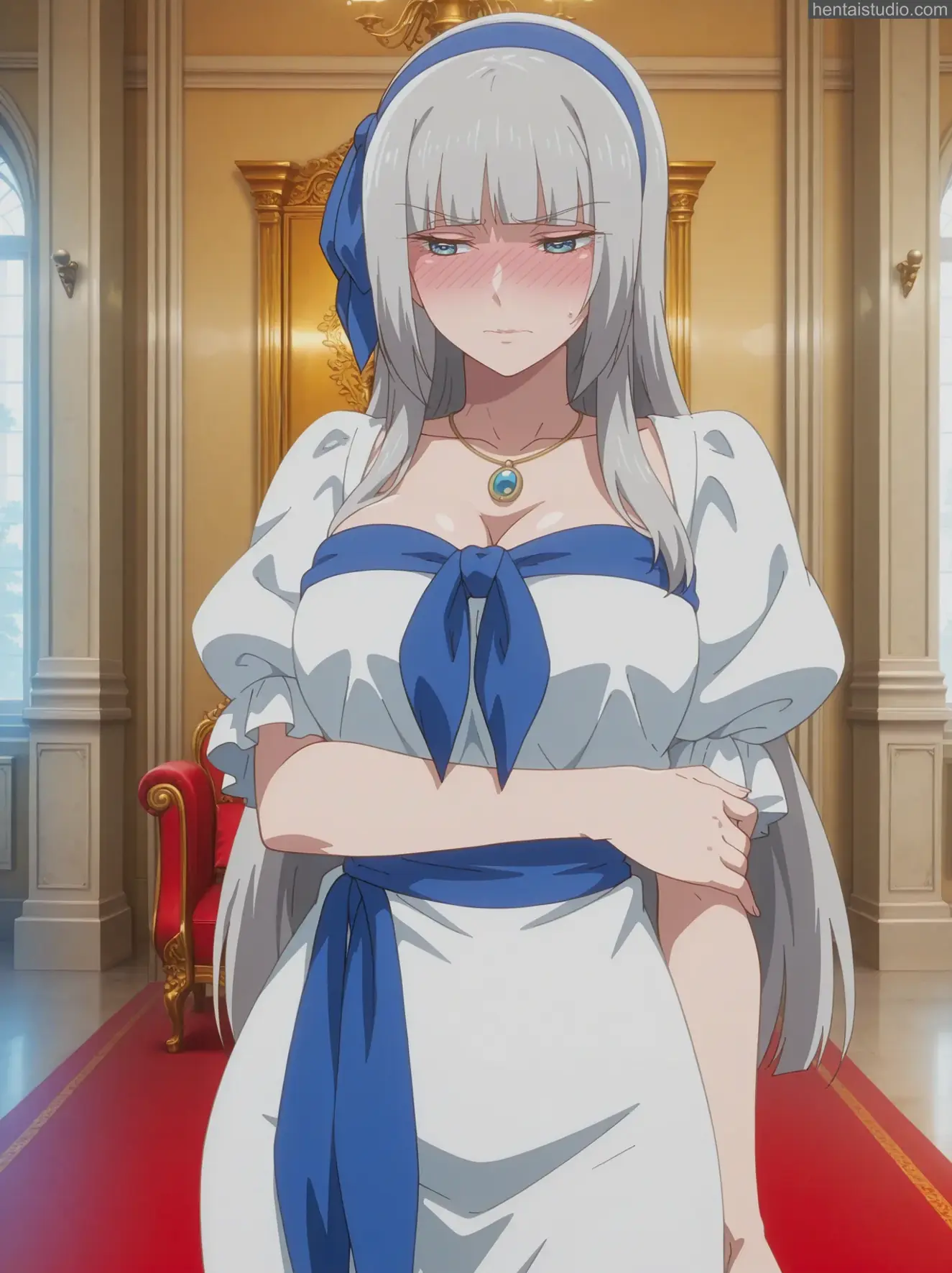Mylene Rapha Holfort from Trapped In A Dating Sim: The World Of Otome Games Is Tough For Mobs hentai art 45 of 125